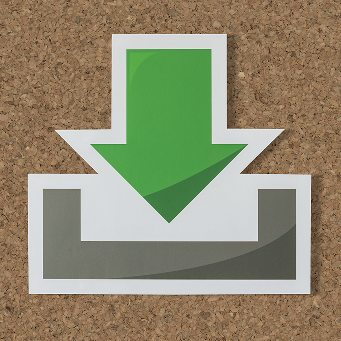 Download computer technology icon symbol